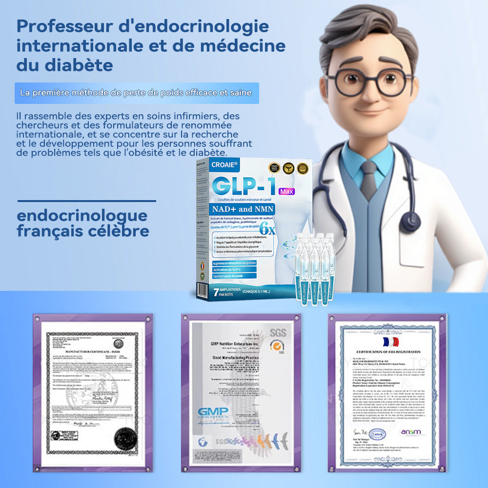 𝑪𝒓𝒐𝑨𝒊𝒆® 𝑮𝒐𝒖𝒕𝒕𝒆𝒔 𝑴𝒊𝒏𝒄𝒆𝒖𝒓 𝑮𝑳𝑷-𝟏 & 𝑵𝑨𝑫+ ⚡ - 𝑶𝒃é𝒔𝒊𝒕é, 𝒎𝒂𝒍𝒂𝒅𝒊𝒆𝒔 𝒄𝒂𝒓𝒅𝒊𝒐𝒗𝒂𝒔𝒄𝒖𝒍𝒂𝒊𝒓𝒆𝒔, 𝒅𝒊𝒂𝒃è𝒕𝒆, 𝒂𝒑𝒏é𝒆 𝒅𝒖 𝒔𝒐𝒎𝒎𝒆𝒊𝒍, 𝒑𝒓𝒐𝒃𝒍è𝒎𝒆𝒔 𝒂𝒓𝒕𝒊𝒄𝒖𝒍𝒂𝒊𝒓𝒆𝒔 𝒆𝒕 𝒑𝒍𝒖𝒔 𝒆𝒏𝒄𝒐𝒓𝒆