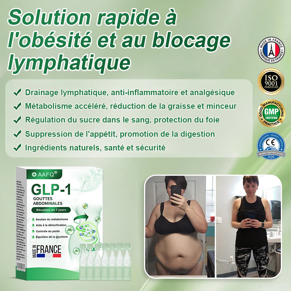 𝐀𝐀Ғ𝐐® G L P-1 𝑺𝒐𝒍𝒖𝒕𝒊𝒐𝒏 𝑶𝒓𝒂𝒍𝒆 🎁 Une seule fois par semadine, premiers résultats visibles en 7 jours✅Pour l'obésité, le cœur et la circulation, le diabète, l'apnée du sommeil, les articulations et plus encore