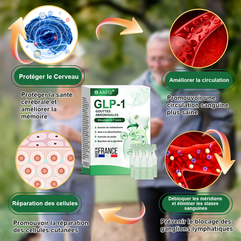𝐀𝐀Ғ𝐐® G L P-1 𝑺𝒐𝒍𝒖𝒕𝒊𝒐𝒏 𝑶𝒓𝒂𝒍𝒆 🎁 Une seule fois par semadine, premiers résultats visibles en 7 jours✅Pour l'obésité, le cœur et la circulation, le diabète, l'apnée du sommeil, les articulations et plus encore