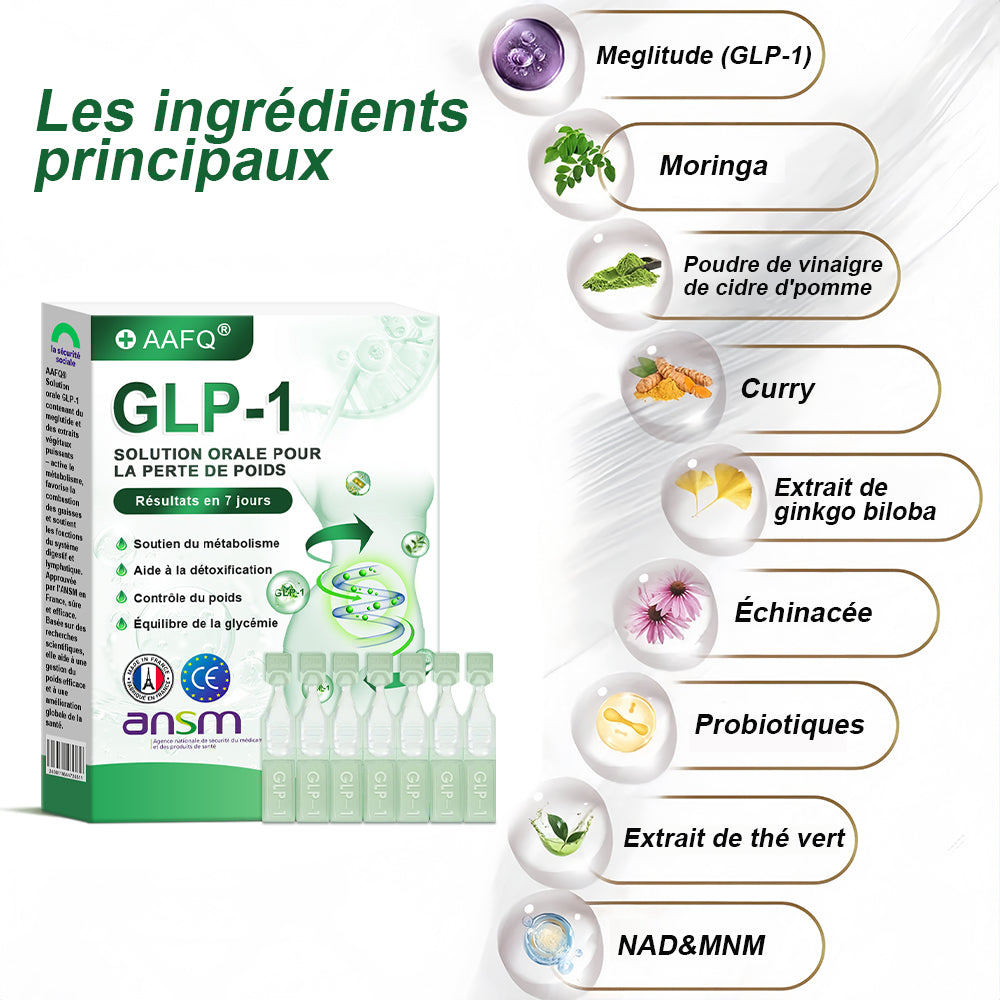 𝐀𝐀Ғ𝐐® G L P-1 𝑺𝒐𝒍𝒖𝒕𝒊𝒐𝒏 𝑶𝒓𝒂𝒍𝒆 💧 Une seule fois par semadine, premiers résultats visibles en 7 jours🇫🇷Pour l'obésité, le cœur et la circulation, le diabète, l'apnée du sommeil, les articulations et plus encore