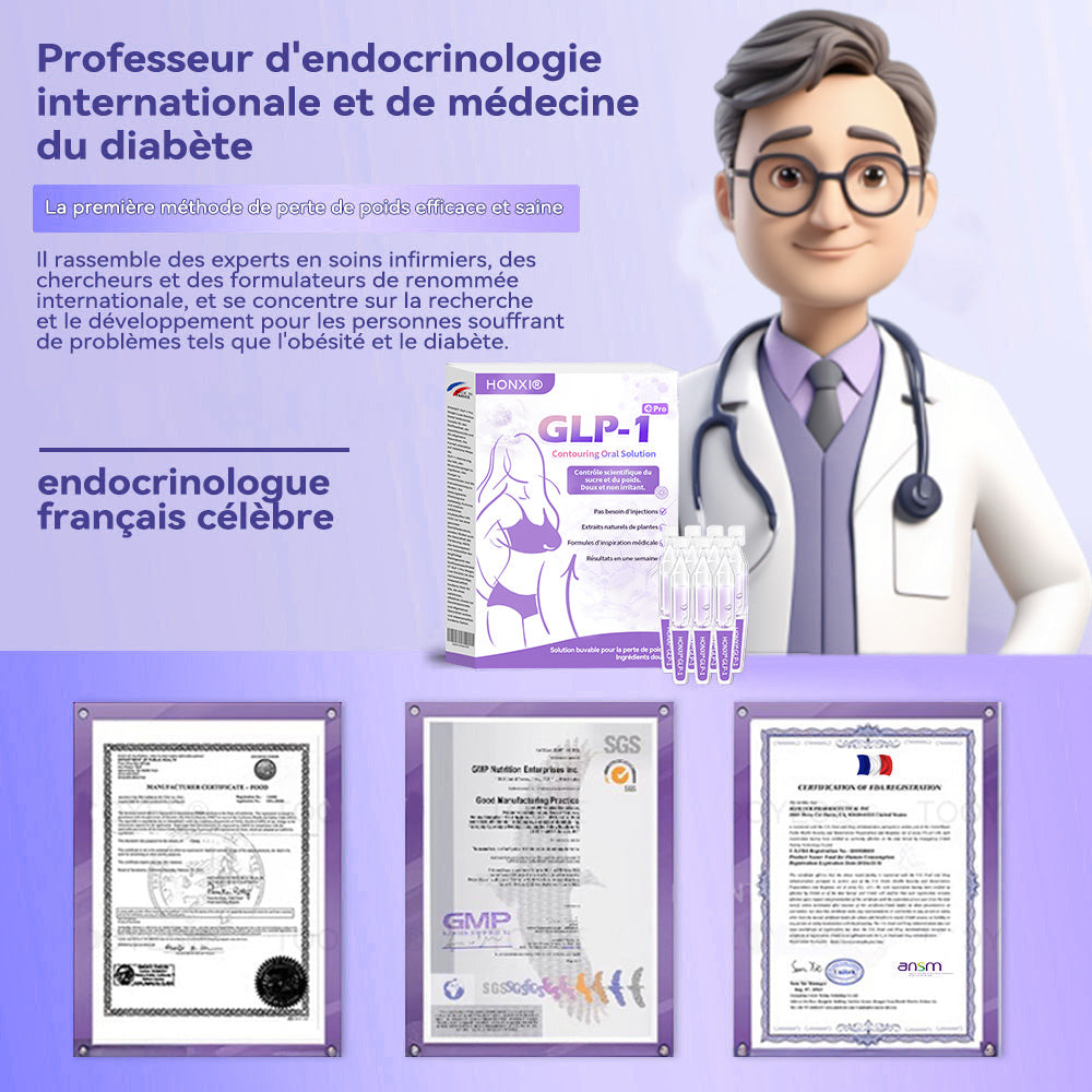 Honxi® 𝐆𝐋𝐏-𝟏 𝐏𝐫𝐨 𝐒𝐨𝐥𝐮𝐭𝐢𝐨𝐧 𝐨𝐫𝐚𝐥𝐞 𝐩𝐨𝐮𝐫 𝐥𝐚 𝐩𝐞𝐫𝐭𝐞 𝐝𝐞 𝐩𝐨𝐢𝐝𝐬 🔥Une dose par jour — voyez les résultats en 7 jours⏱️